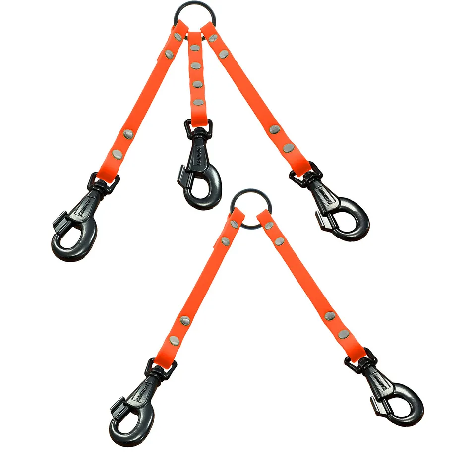 Canihunt X-Treme 30 cm sdoppiatore guinzaglio cane arancione