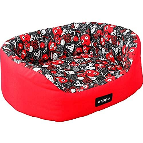 Arppe Culla Ovale Skull 283004545544 cuccia 45x45 cm