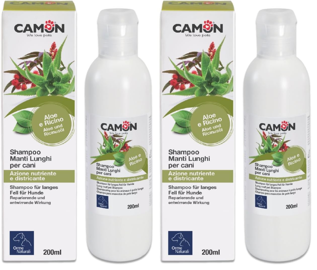 Camon Protection Shampoo Manti Bianchi 200ml Filtro Minerale