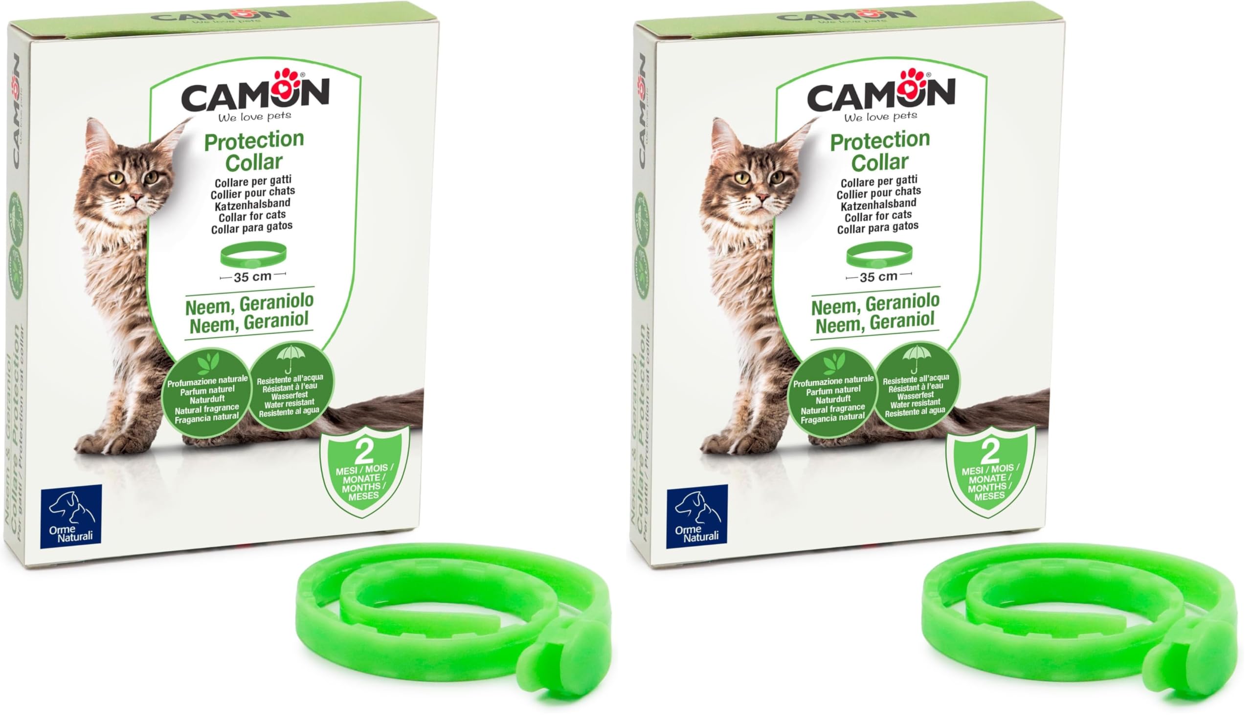 Camon Protection Barriera Collare per Cane Neem 60 cm