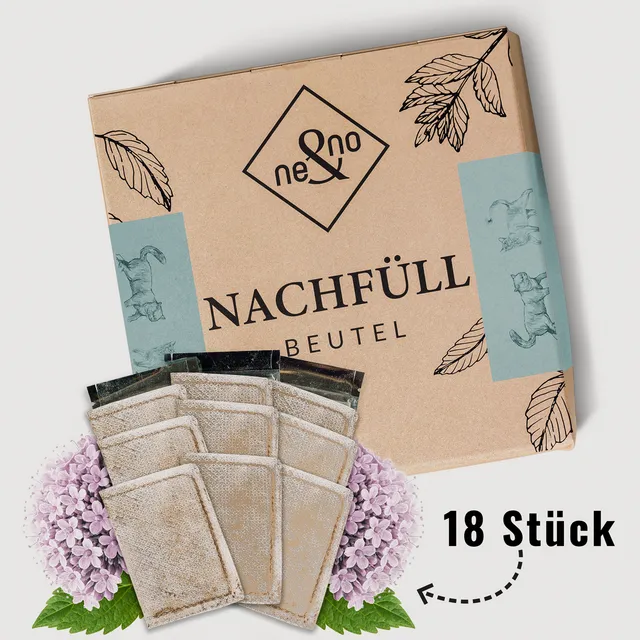 Ne&No valeriana ricarica gatto 18 pezzi naturale