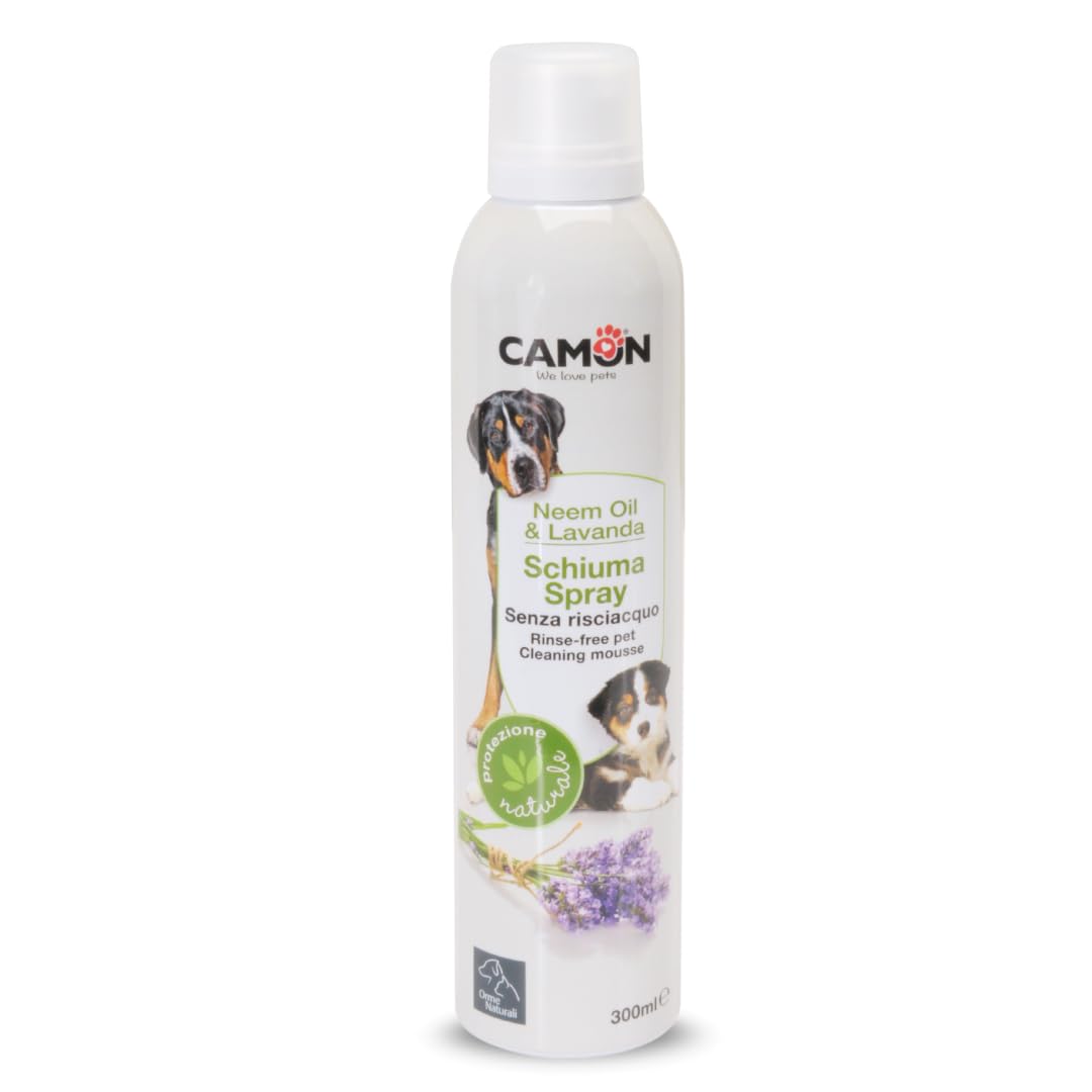 Camon Protection schiuma spray neem sandalo shampoo secco 300ml