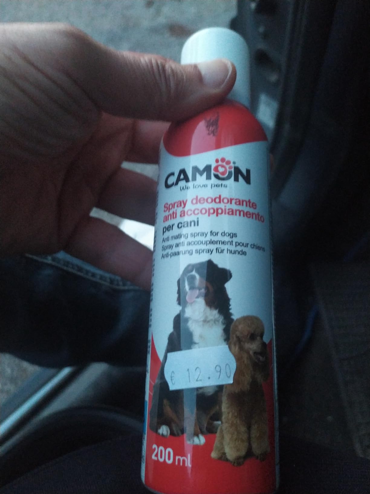 Camon Protection Spray Deodorante Anti Accoppiamento 200ml calore
