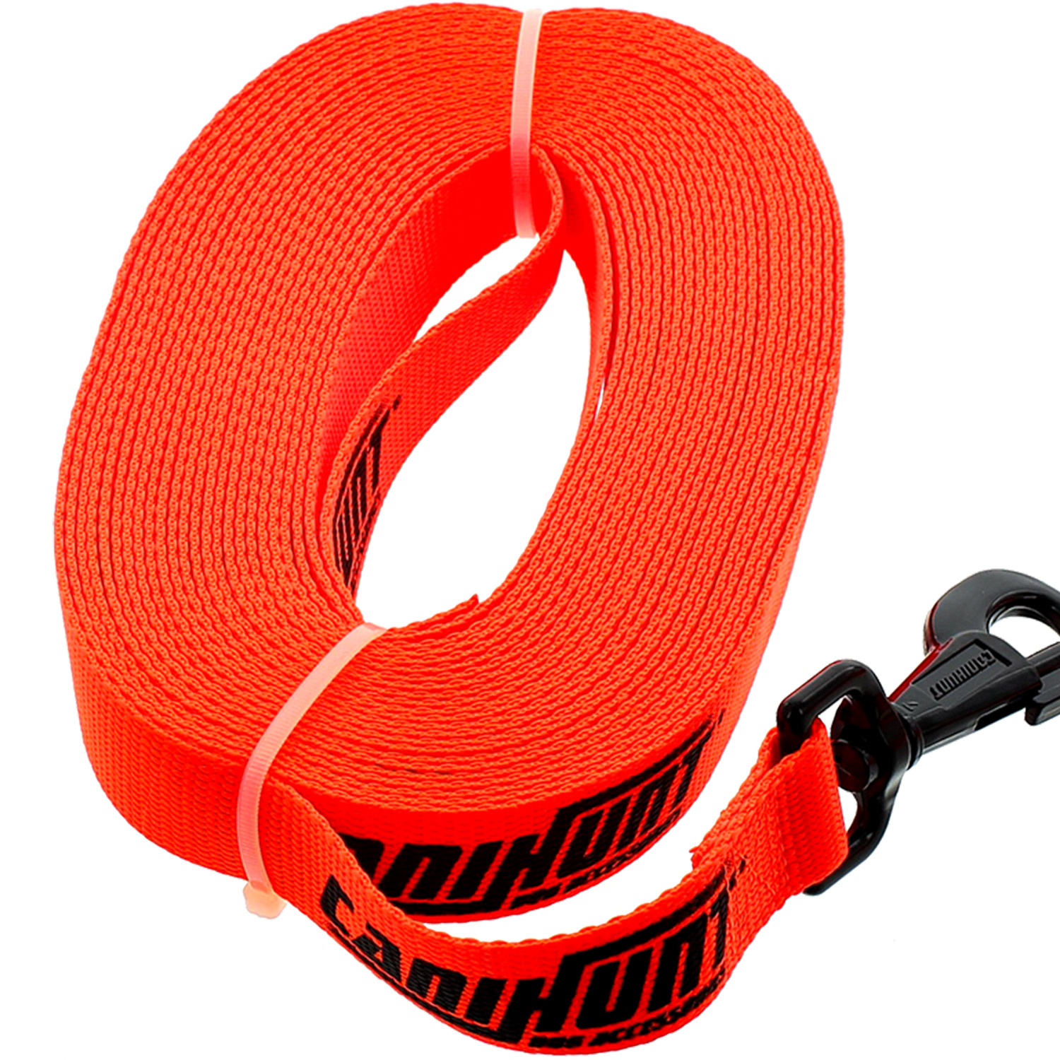 Canihunt Hunter Lunghina Piatta Arancione 10 m