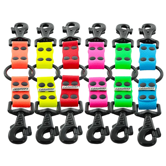 Canihunt Hexa Accoppiatore 2 Cani Corto 15 cm 25 mm Impermeabile