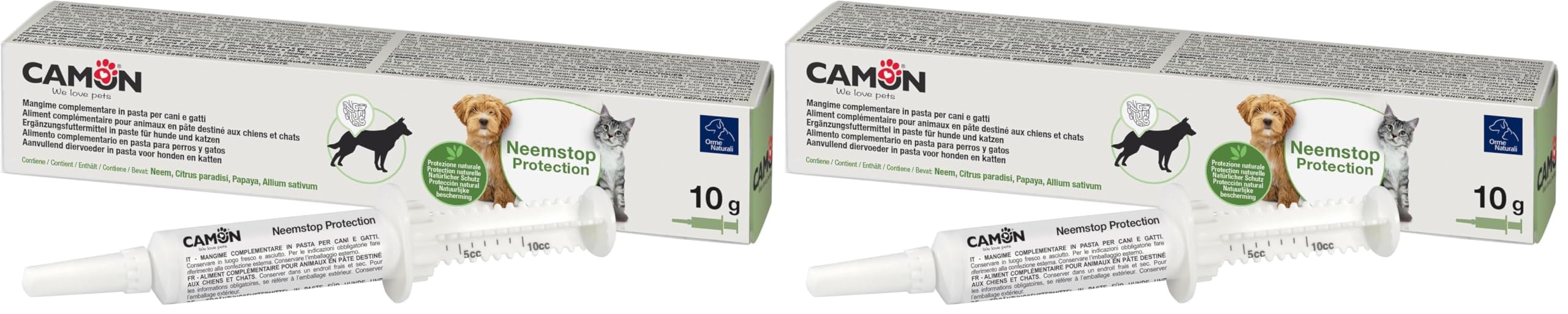 Camon Neemstop pasta per cani e gatti 10 g digestione
