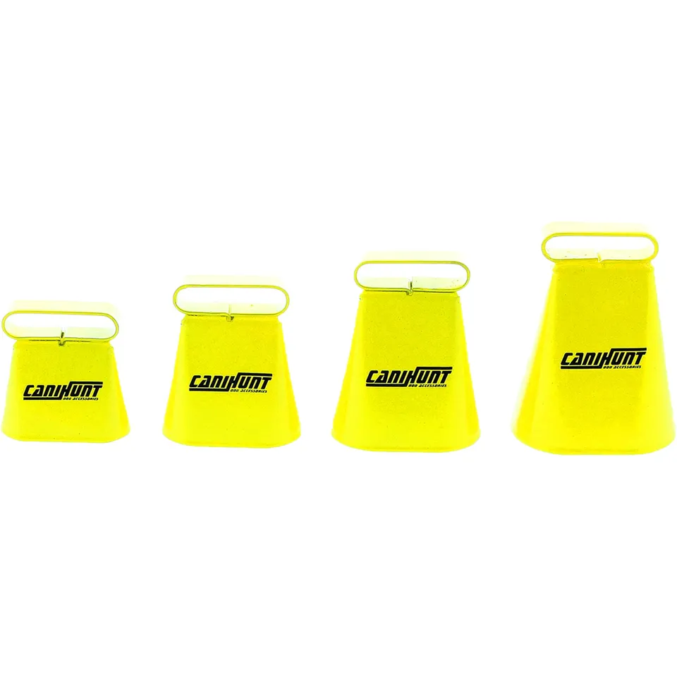 Canihunt Viper Campanaccio Giallo Passante 34 mm