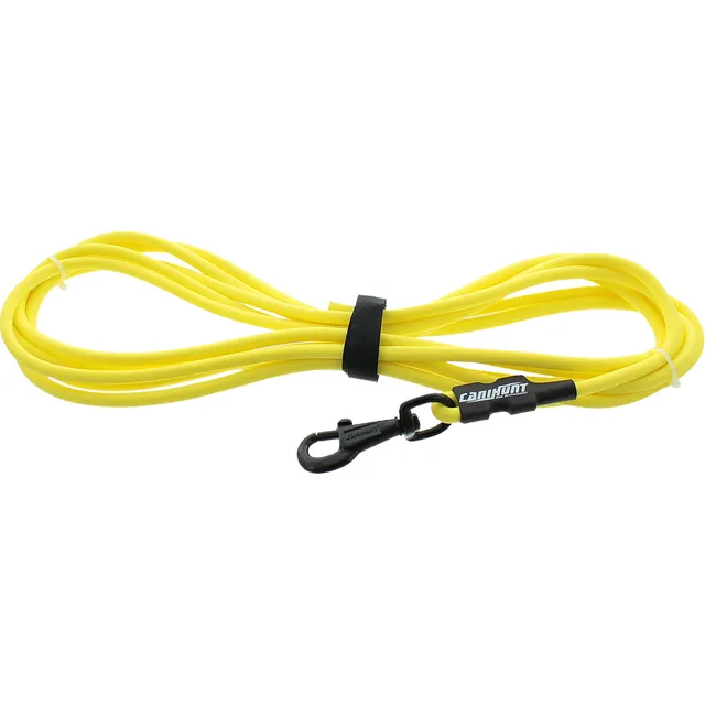 Canihunt X-Treme lunghina per cane PVC gialla 8 mm