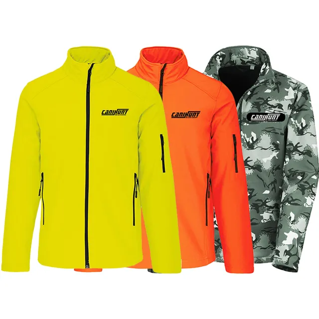 Canihunt Softshell giacca uomo impermeabile arancione