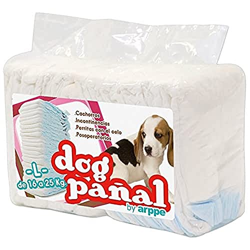 Arppe 2975010500 Pannolino Cane XXS 12 Pezzi con Foro Coda