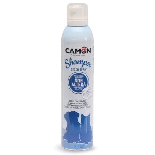 Camon Shampoo Secco Spray 300ml Cani Gatti Senza Risciacquo