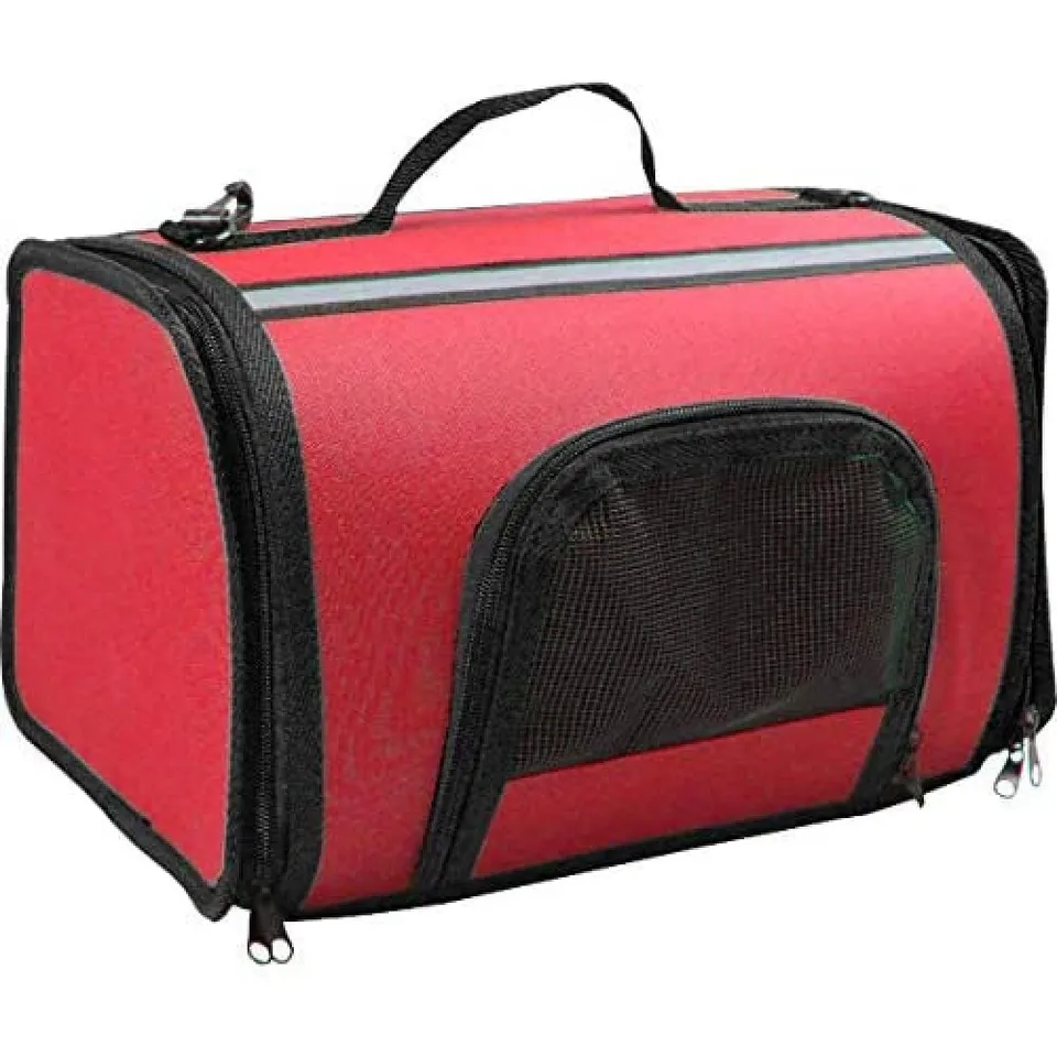 Arppe Viaggio Borsa Trasportino Cane Rossa 3 kg