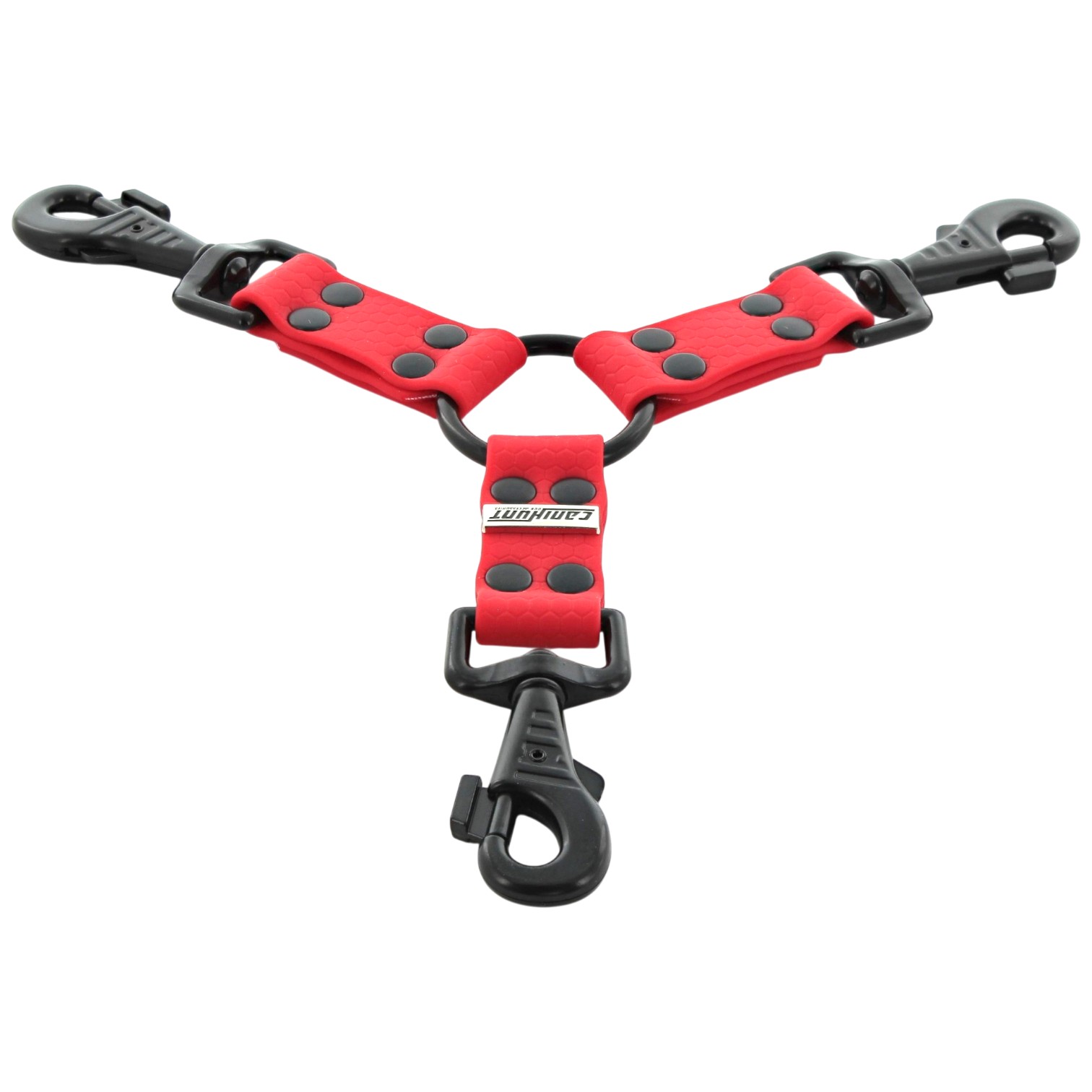 Canihunt Hexa divisore per 3 cani corto 15 cm