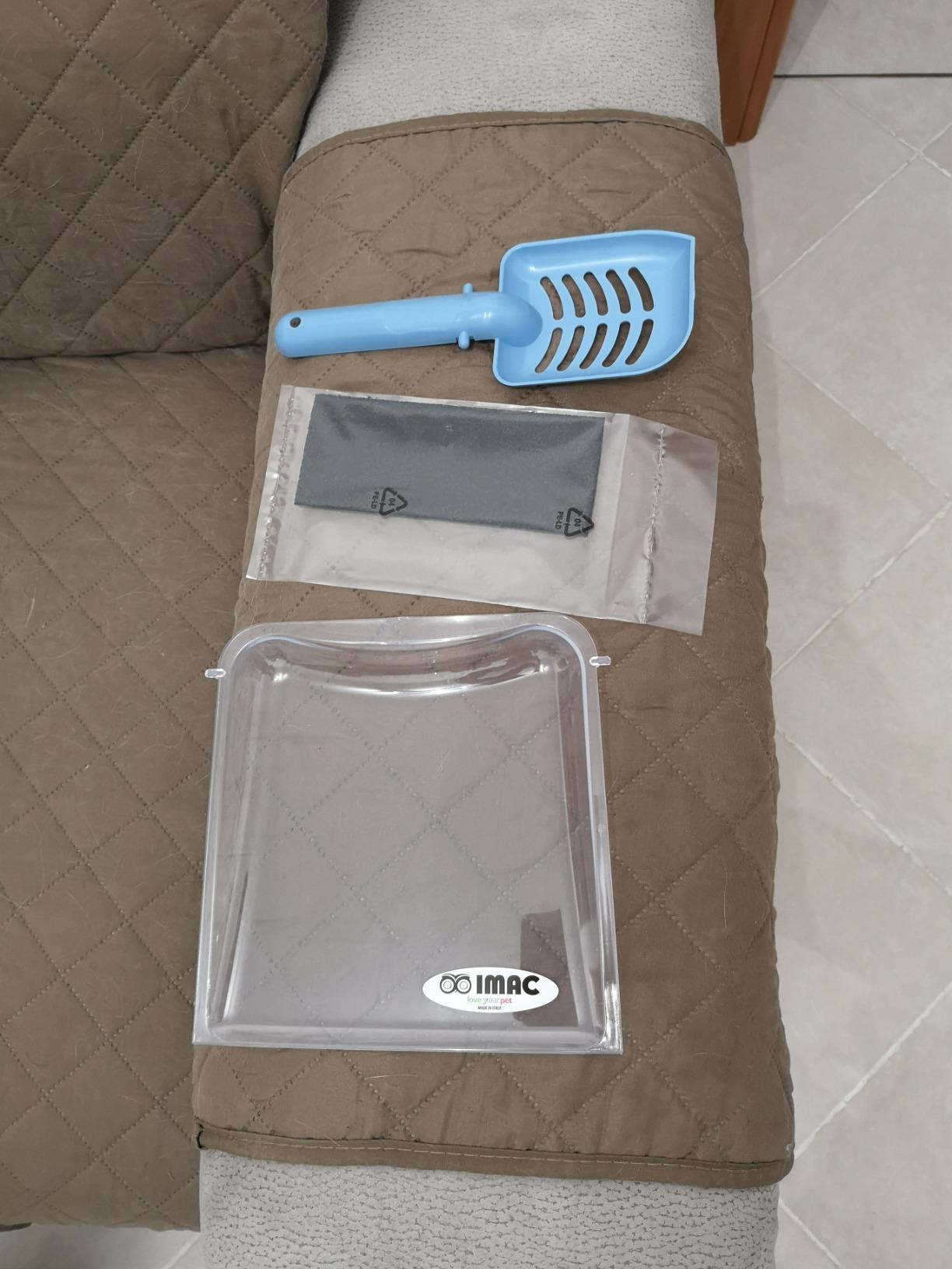 Camon Easy Cat lettiera chiusa per gatti grandi filtro