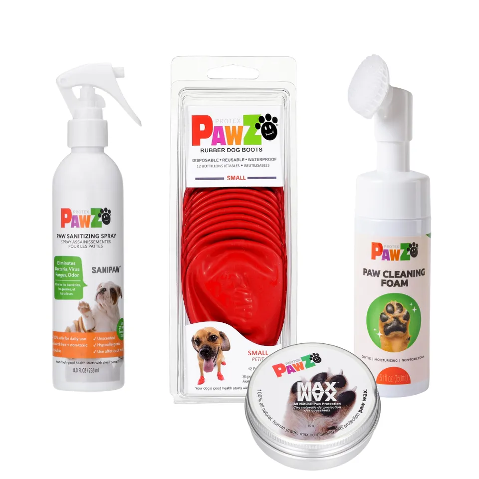 Pawz Trail-to-Home Kit cura zampe cane completo