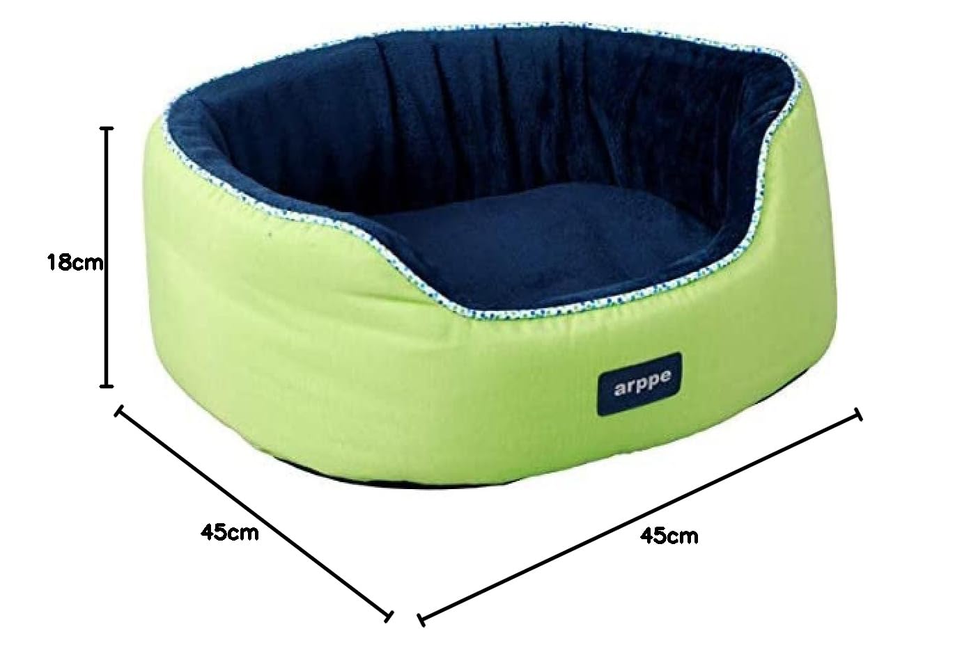 Arppe Oval Cradle Marsiglia 283004545124 cuccia 45 cm