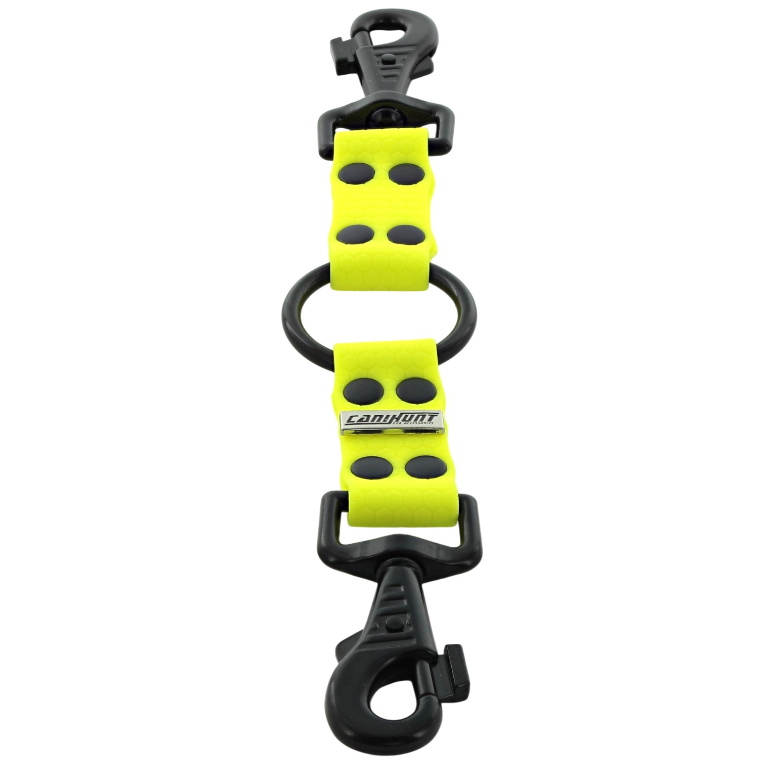 Canihunt Hexa Accoppiatore 2 Cani Corto 15 cm 25 mm Impermeabile