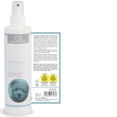 Camon Condizionatore Scioglinodi per Cani 250 ml Oliva e Calendula