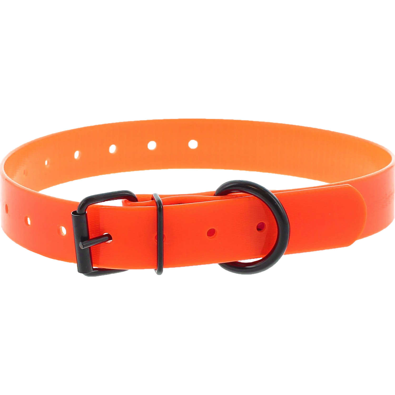 Canihunt X-Treme Collare Cane Fibbia Semplice Arancione Impermeabile