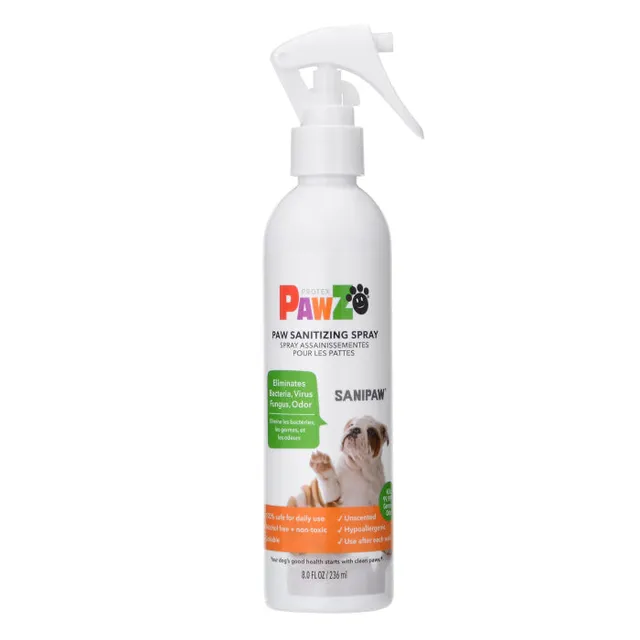 Pawz SaniPaw Spray igienizzante zampe cane 8 oz