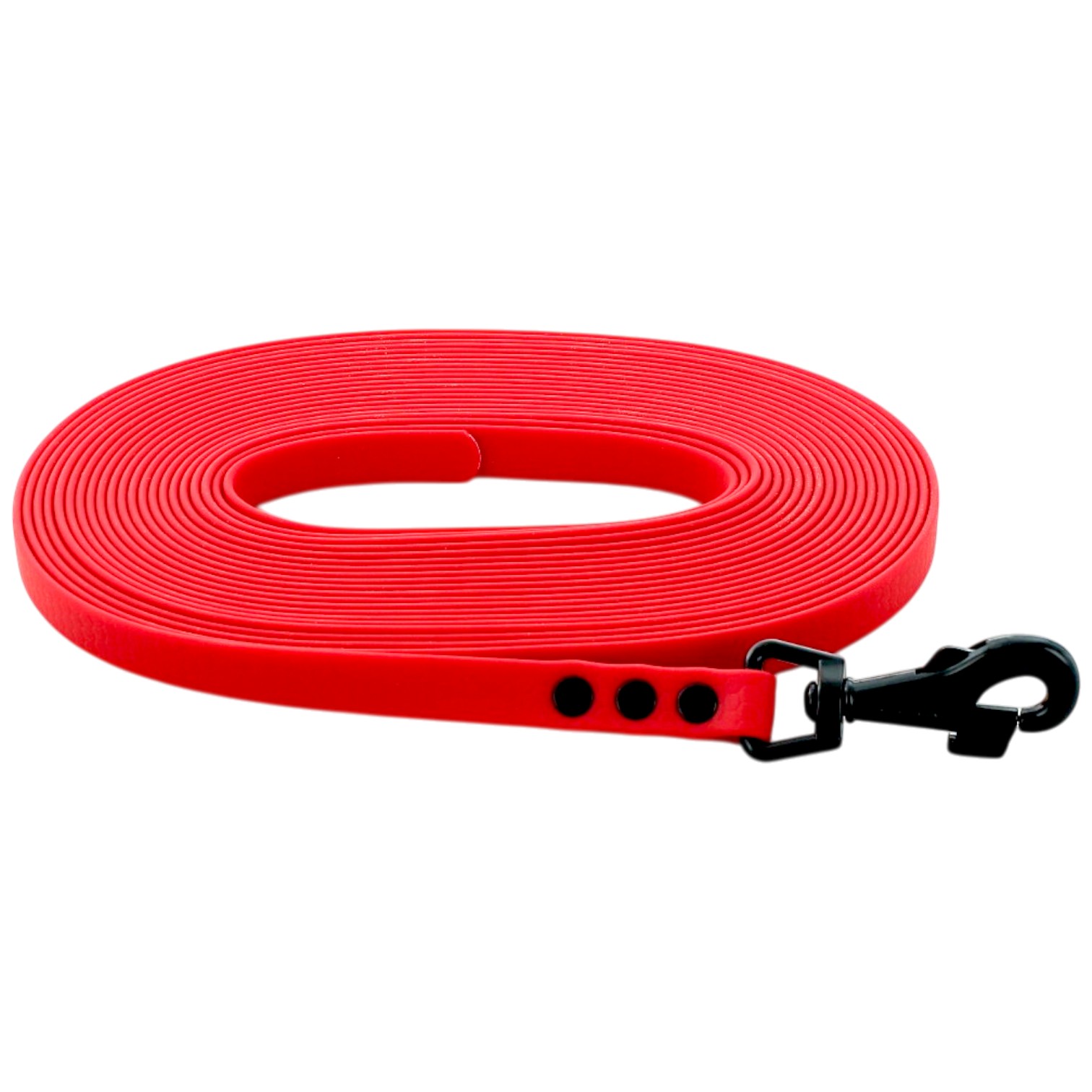 Canihunt Hexa Lunghina Cane 16 mm Impermeabile con Moschettone