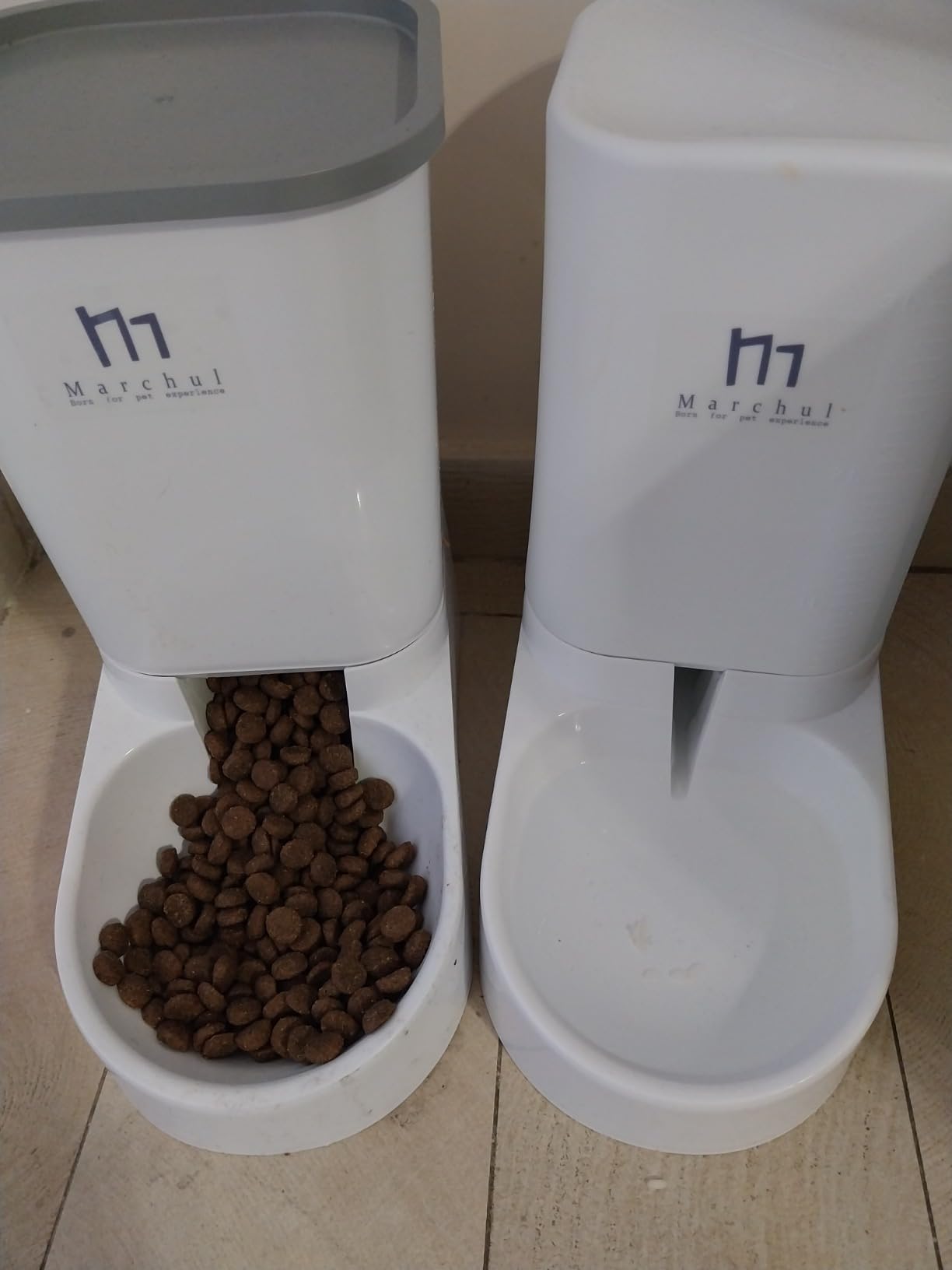 Marchul Set Distributore Automatico Cibo e Acqua 3,8 L