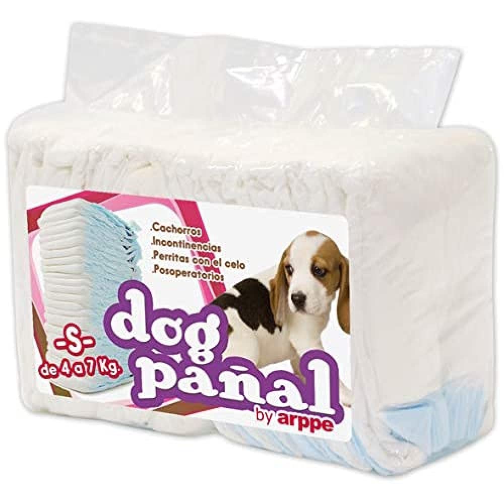 Arppe 2975010500 Pannolino Cane XXS 12 Pezzi con Foro Coda