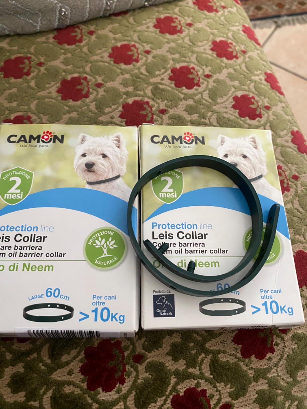 Camon salviette detergenti cani e gatti neem 40 pezzi