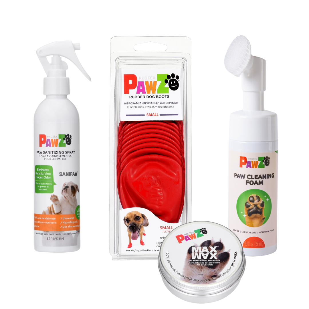 Pawz Trail-to-Home Kit cura zampe cane completo