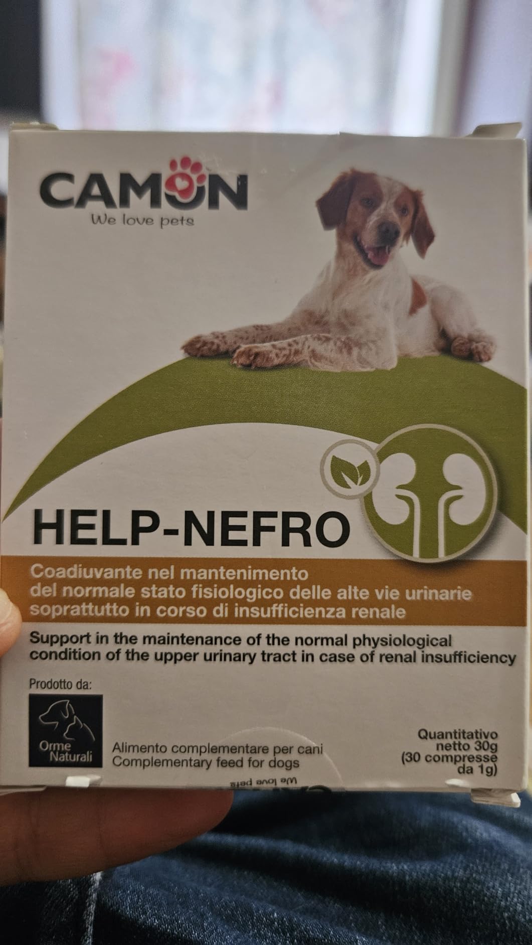 Camon Help-Nefro Pasta 30 g per Vie Urinarie