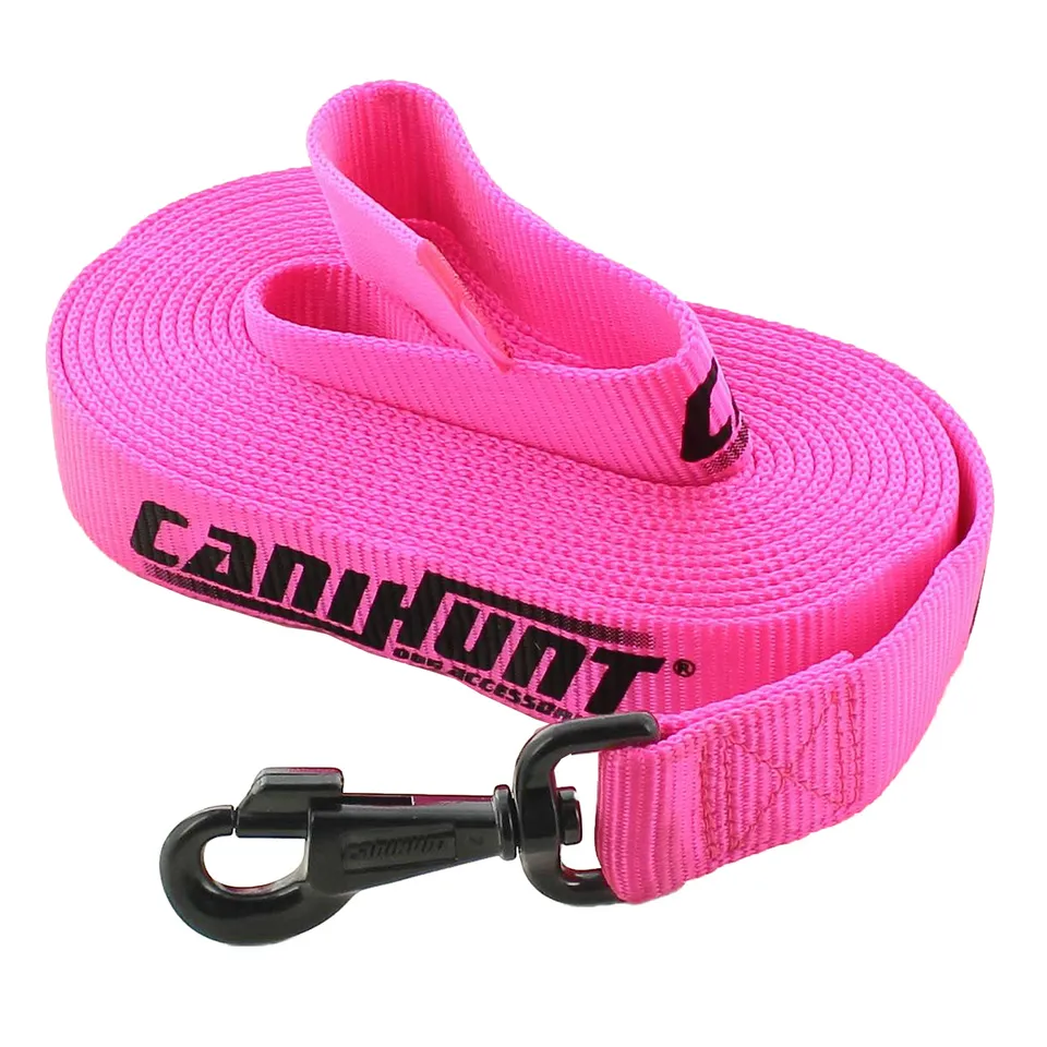 Canihunt Hunter lunghina per cani rosa 30 mm