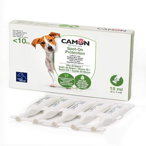 Camon Protection Spot-On cane 0-10kg 5 fiale olio neem