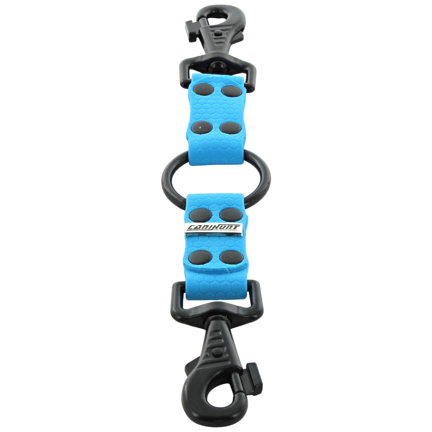 Canihunt Hexa Accoppiatore 2 Cani Corto 15 cm 25 mm Impermeabile