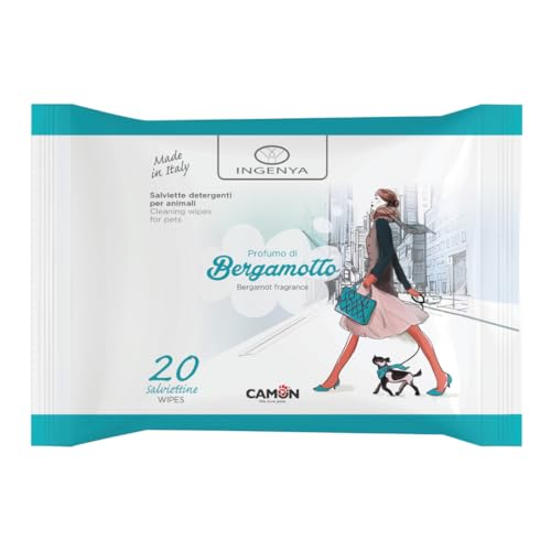 Camon Salviette Cani Gatti Mirto 20pz 17x20 Delicate