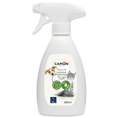 Camon Protection Lozione Olio di Neem Cani Gatti 300 ml