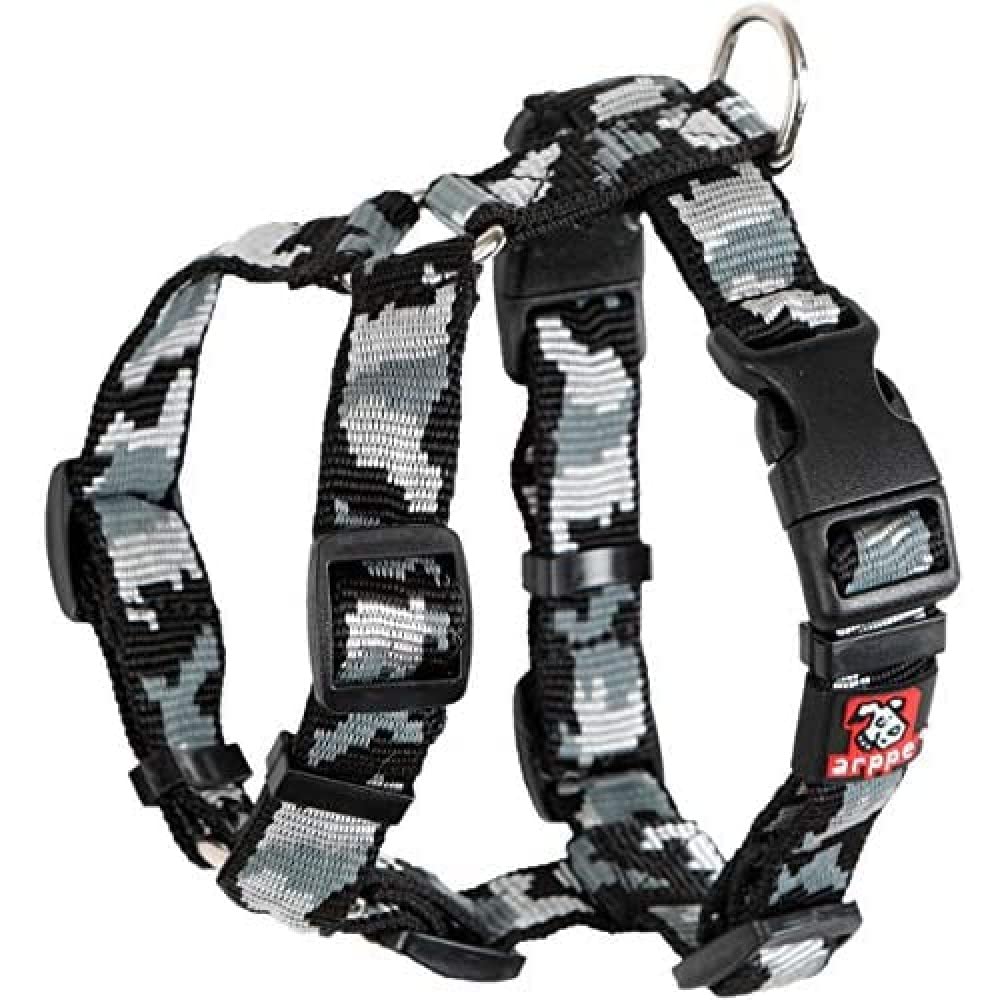 Arppe 195672020541 pettorina nylon mimetica grigia
