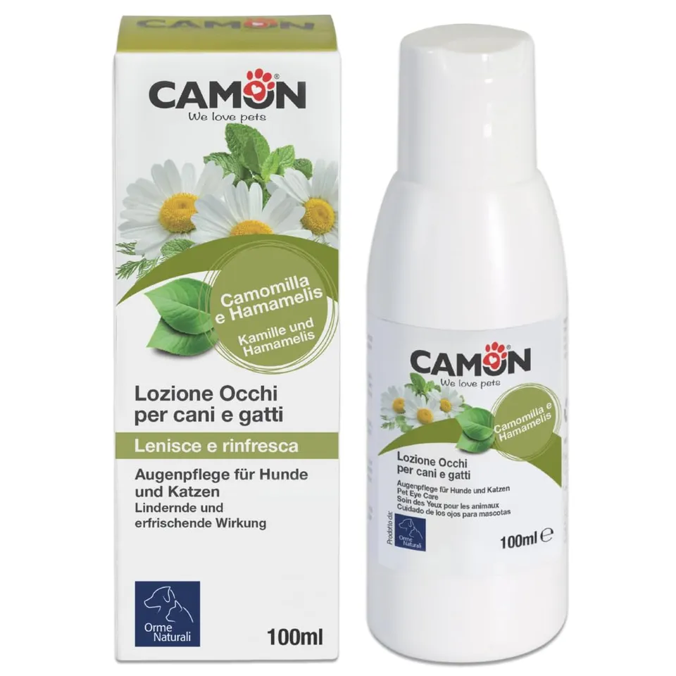Camon Lozione Occhi Cani e Gatti 100 ml Camomilla
