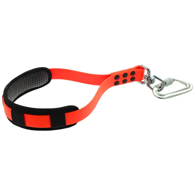 Canihunt Maniglia Trascina Selvaggina PVC 25 mm Arancione 60 cm