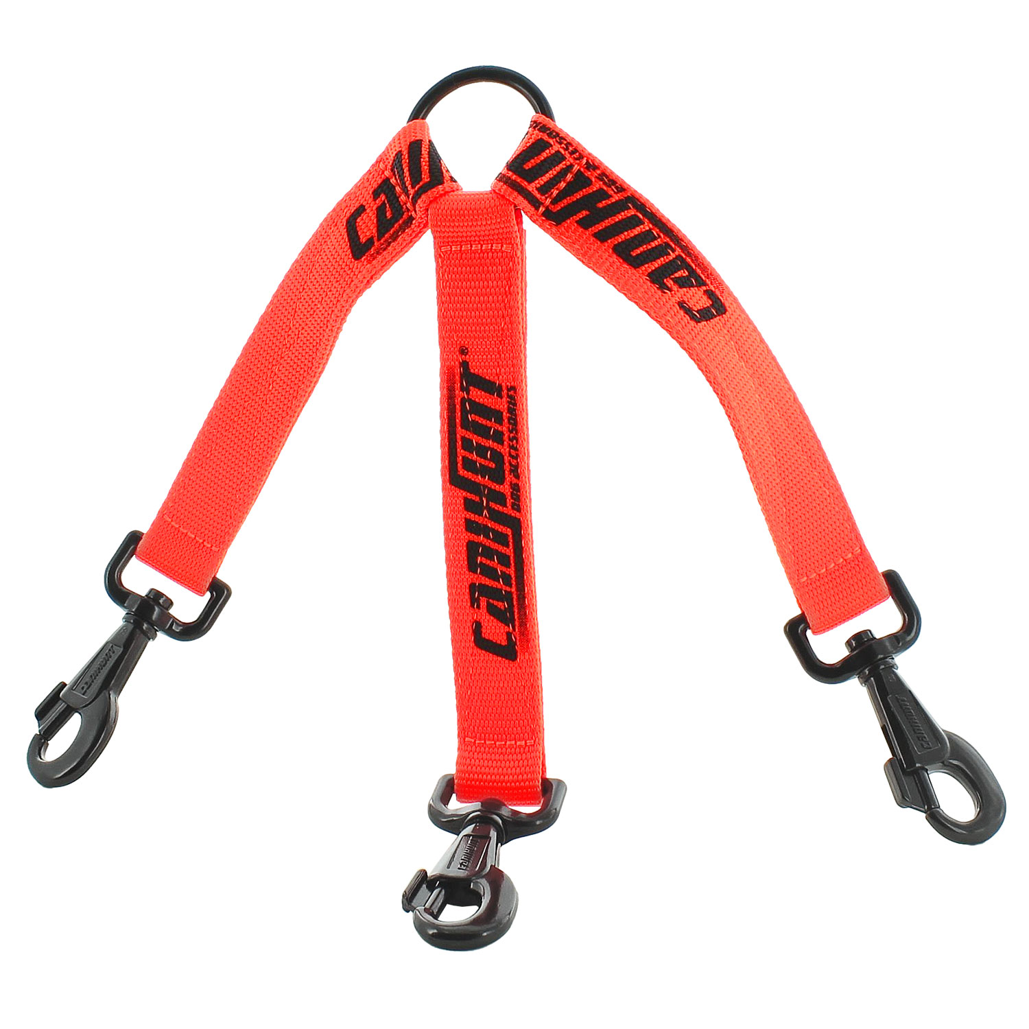 Canihunt Hunter 25 cm sdoppiatore guinzaglio cane arancione
