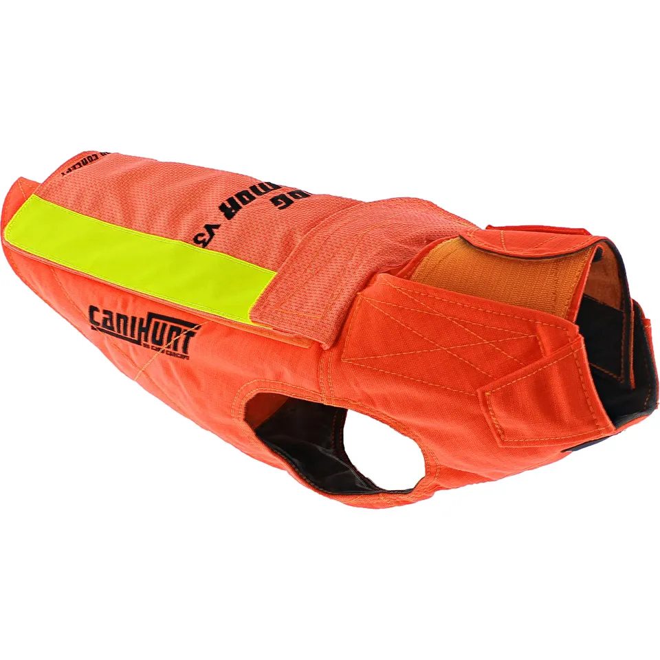 Canihunt Protect Dog Armor V3 giubbotto cane arancione