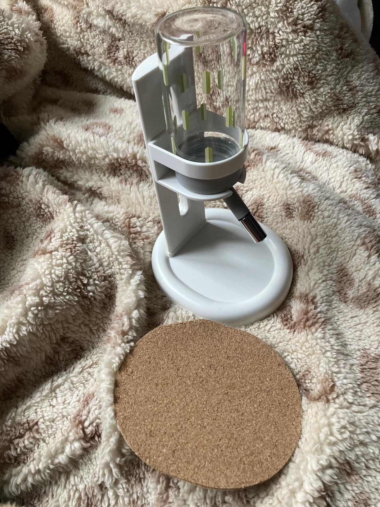 Marchul Bottiglia Vetro Criceti 120 ml con Supporto