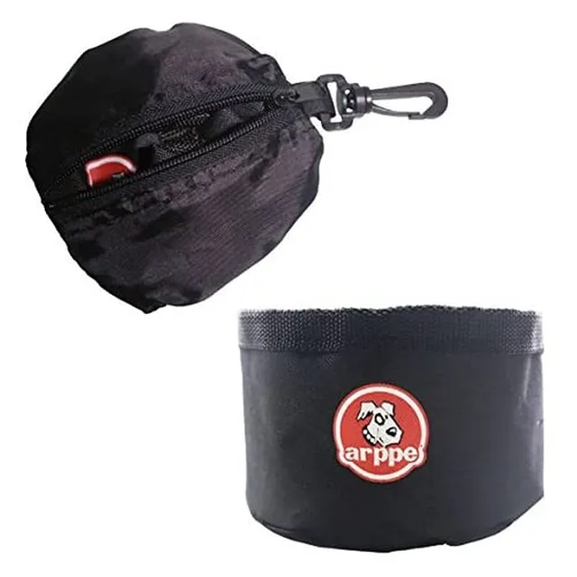 Arppe 1565010009 ciotola cane pieghevole 350 ml nylon