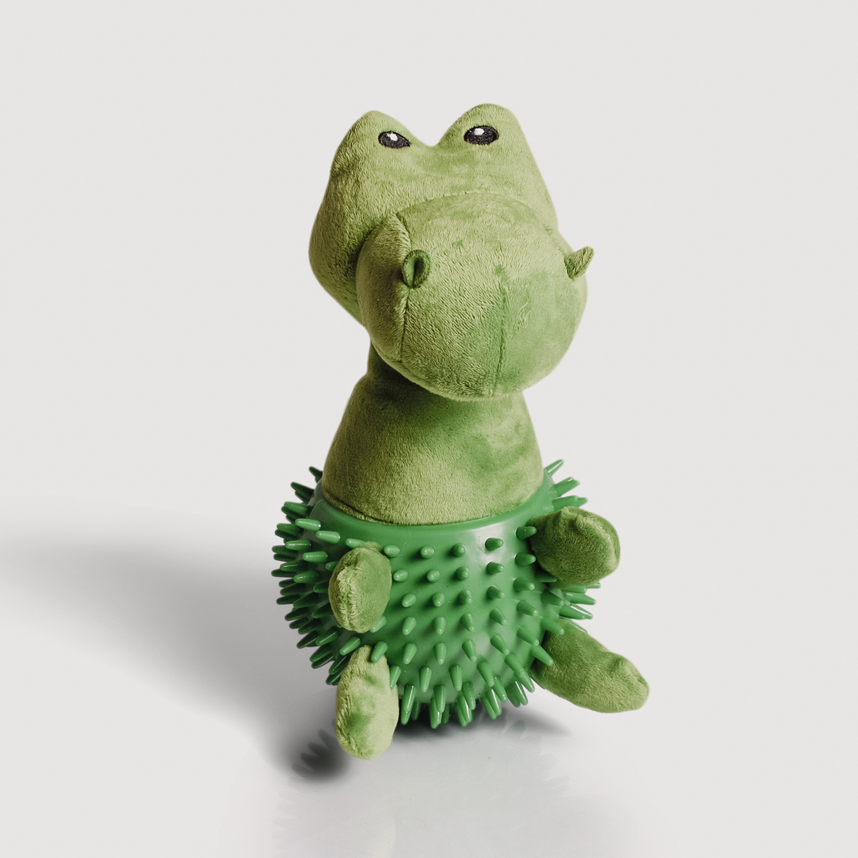Ne&No Dino Giocattolo per Cani Peluche 24 cm con Squeaker