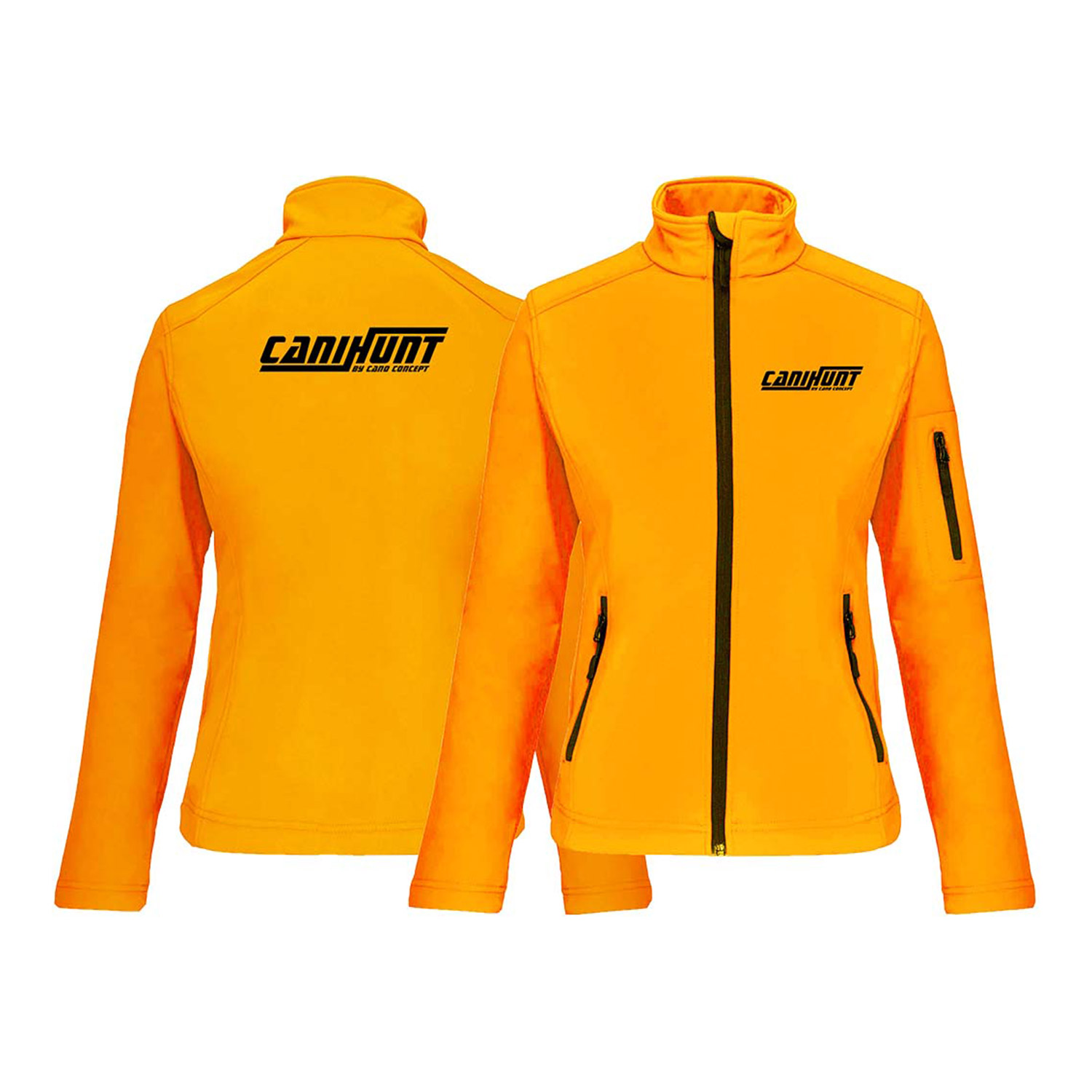 Canihunt Softshell giacca donna impermeabile alta visibilità