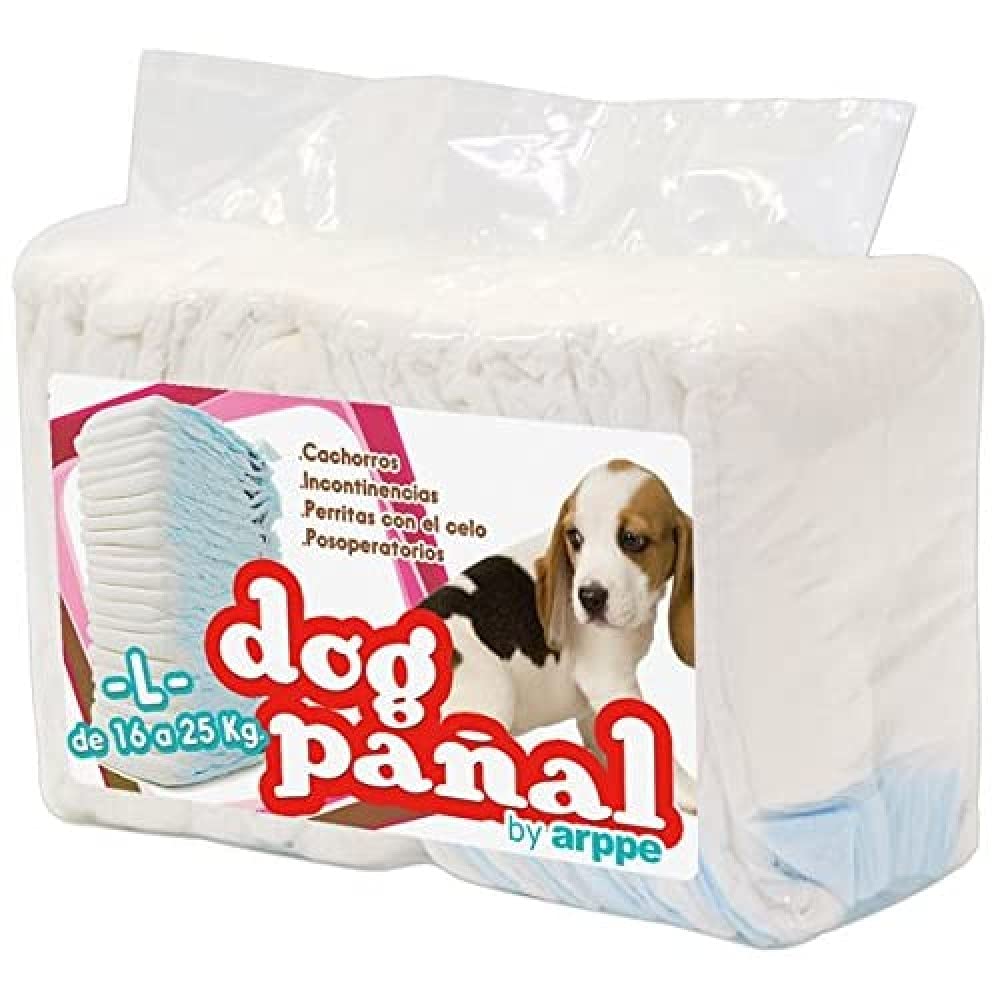 Arppe 2975010500 Pannolino Cane XXS 12 Pezzi con Foro Coda