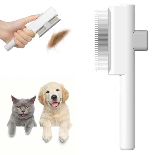 Marchul Pettine Antipulci Autopulente Acciaio Inox Cani Gatti
