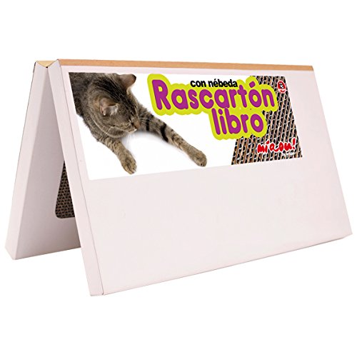 Arppe Libro tiragraffi in cartone con catnip