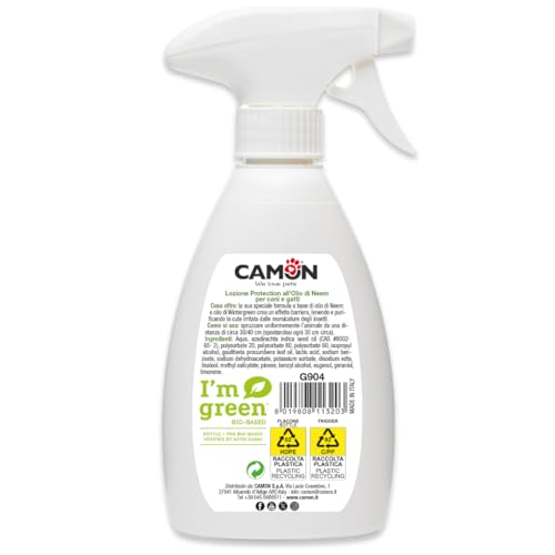Camon Protection Lozione Olio di Neem Cani Gatti 300 ml