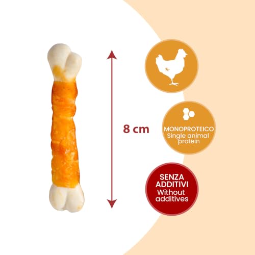 Camon Treats Snack Ossicini Pollo Cani Adulti Maxi 300 g