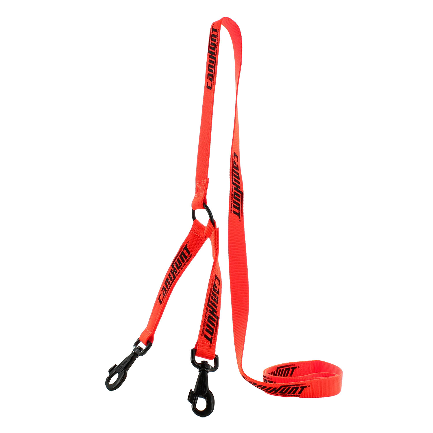 Canihunt Hunter First guinzaglio cane doppio arancione 150 cm